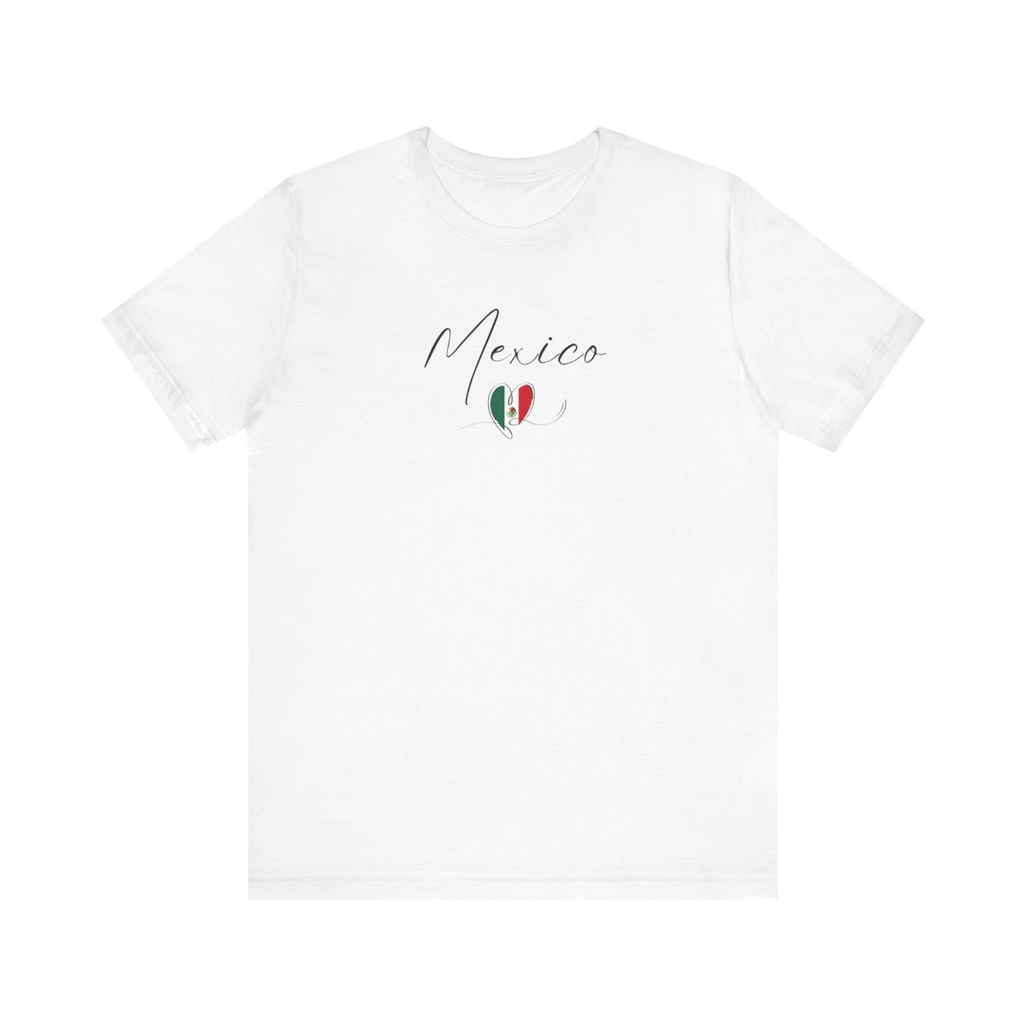 Mexico Flag Unisex Jersey Short Sleeve Tee