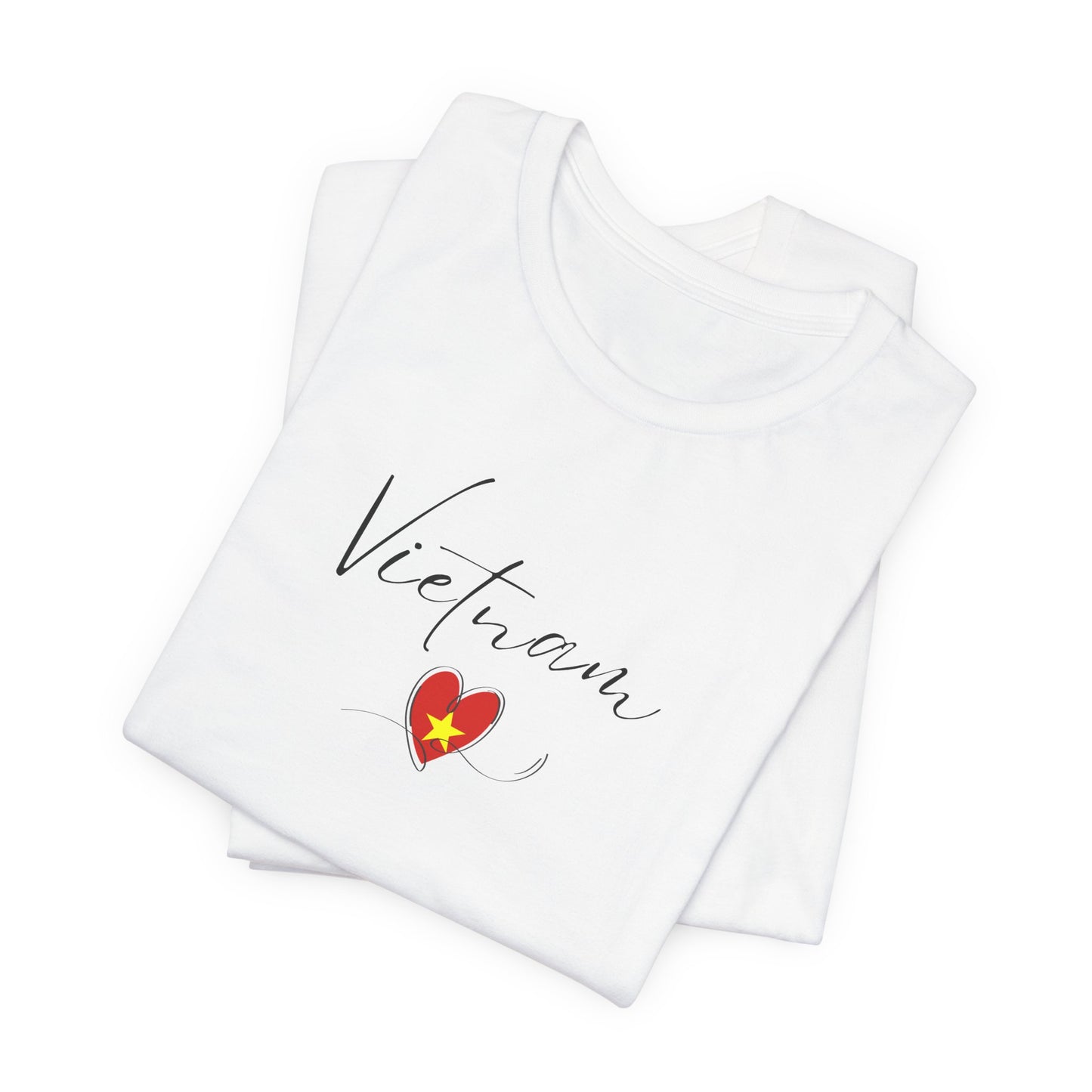 Vietnam Flag Unisex Jersey Short Sleeve Tee