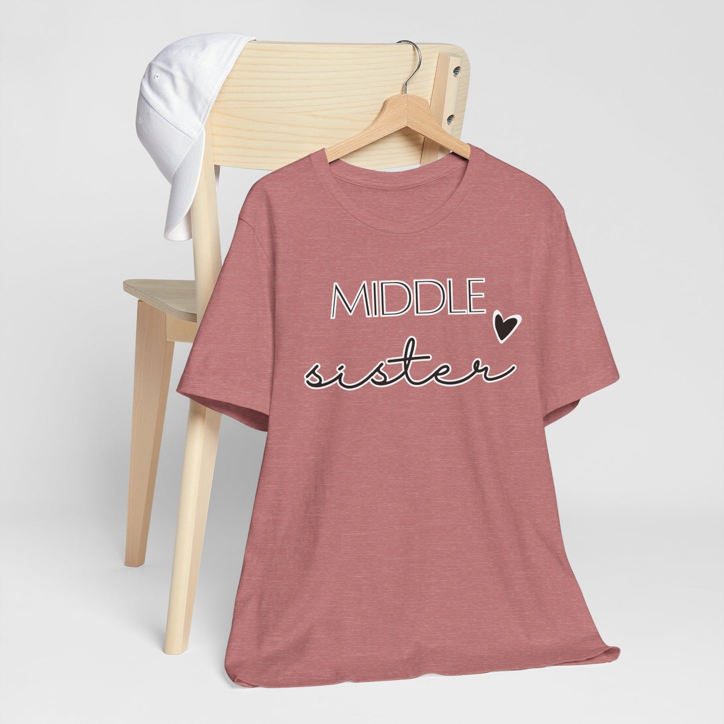 Middle Sister Jersey Short Sleeve Tee