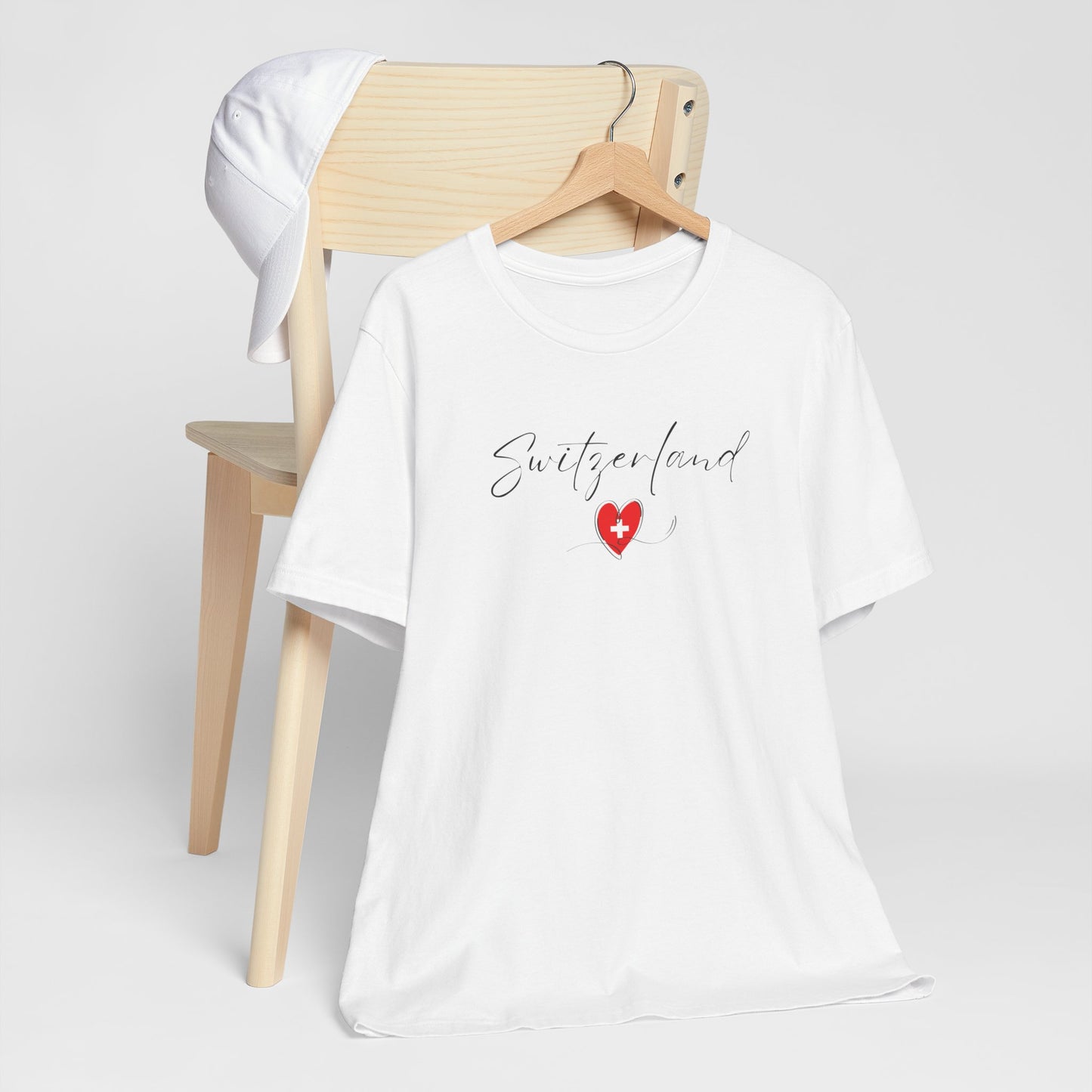 Switzerland Flag Unisex Jersey Short Sleeve Tee