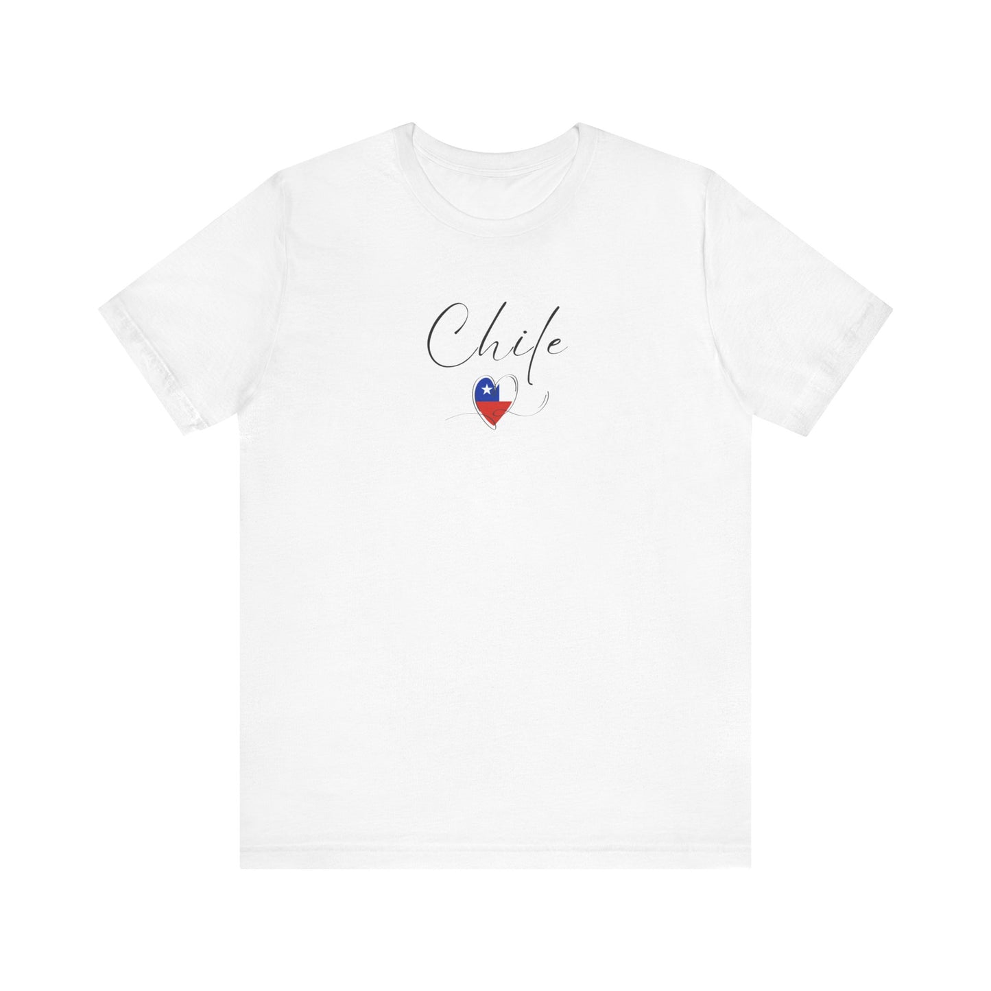 Chile Flag Unisex Jersey Short Sleeve Tee