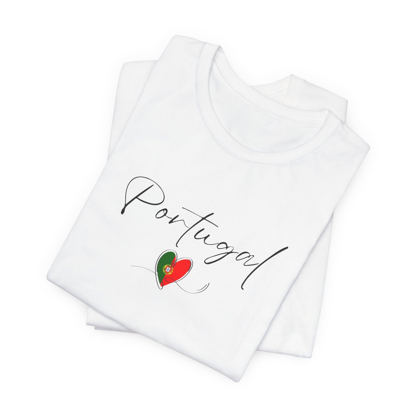 Portugal Flag Unisex Jersey Short Sleeve Tee
