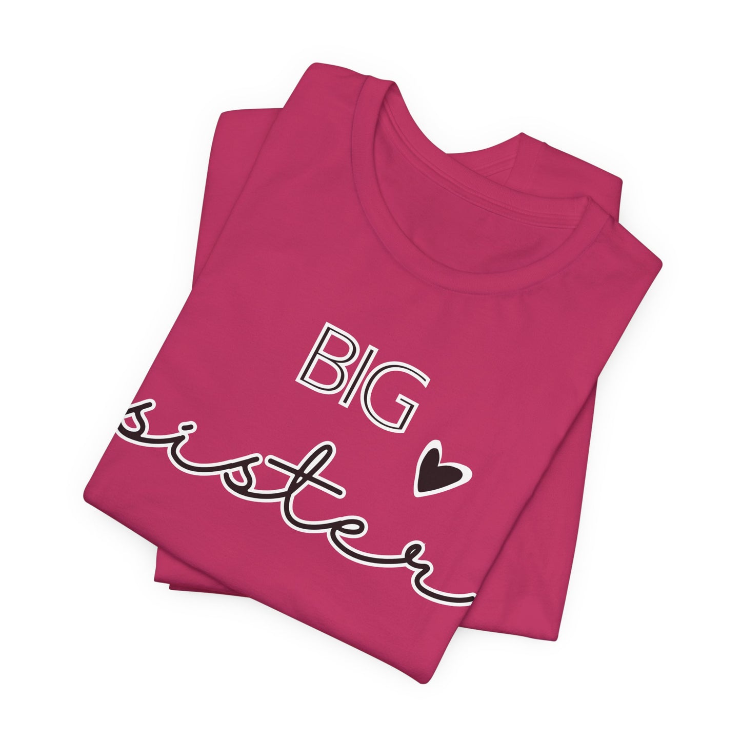 Big Sister Jersey Short Sleeve Tee