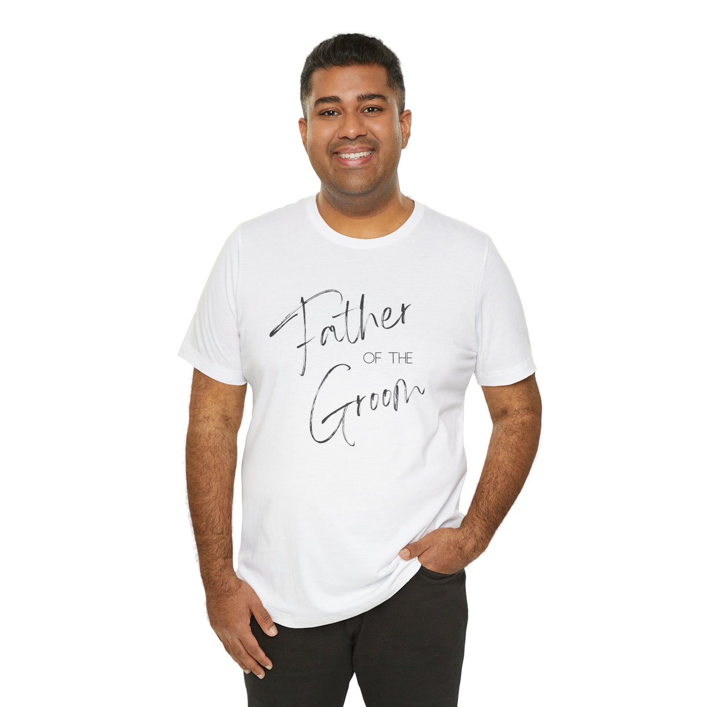 Father of the Groom Jersey Short Sleeve Tee
