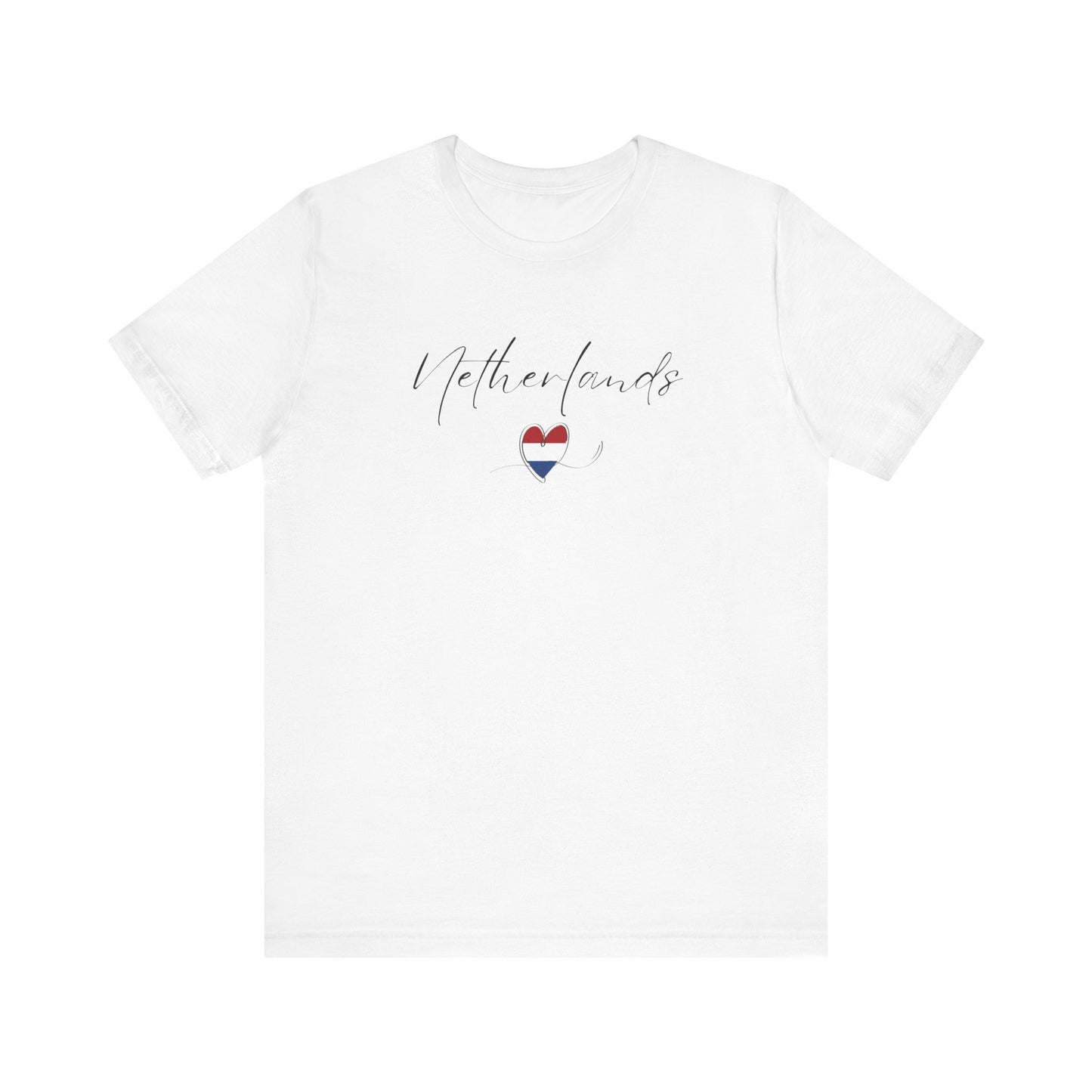 Netherlands Flag Unisex Jersey Short Sleeve Tee