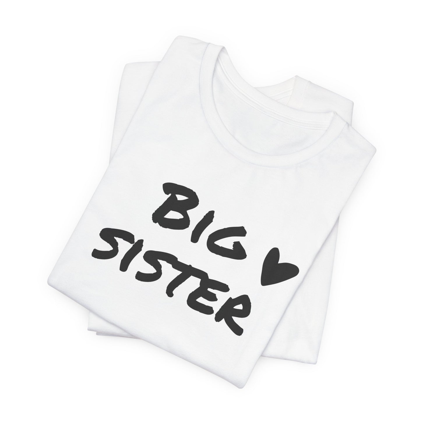 Big Sister Jersey Short Sleeve Tee