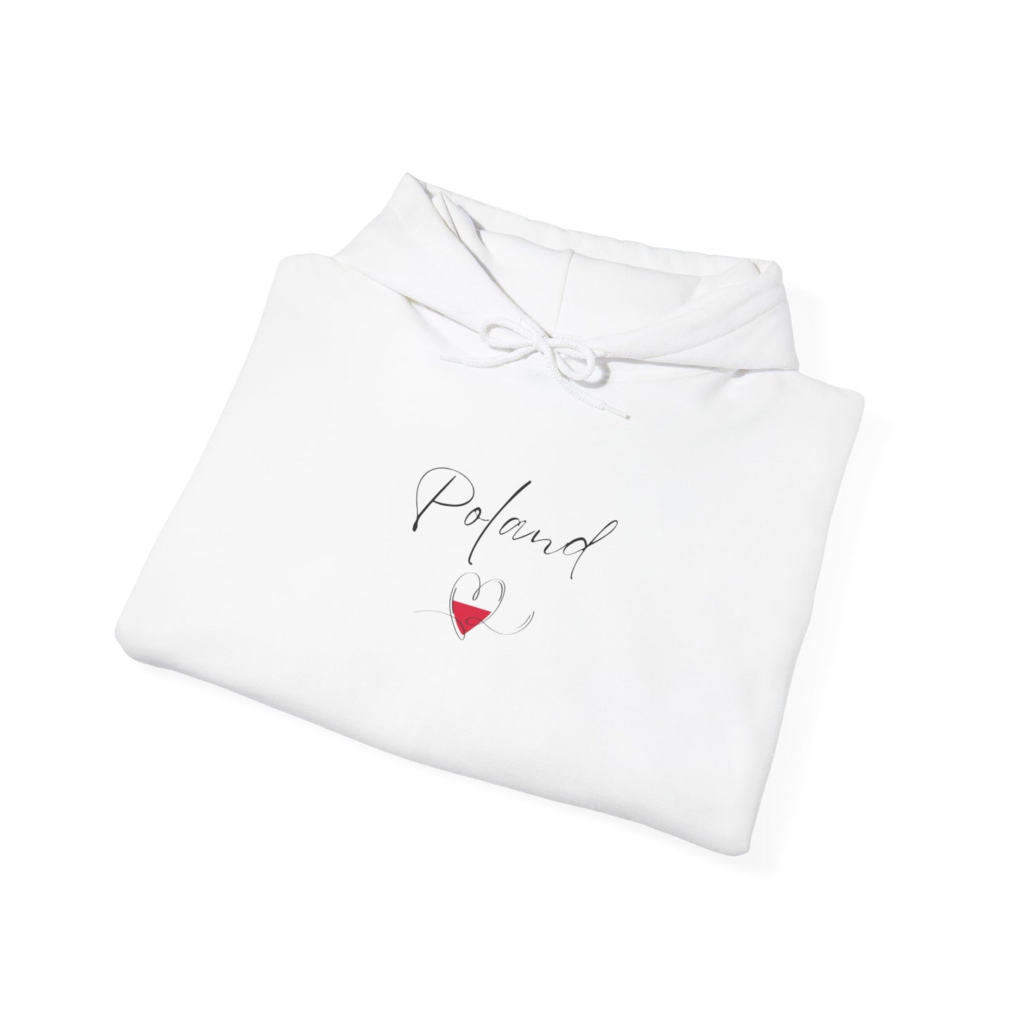 Poland Flag Unisex Heavy Blend™ Hooded Sweatshirt