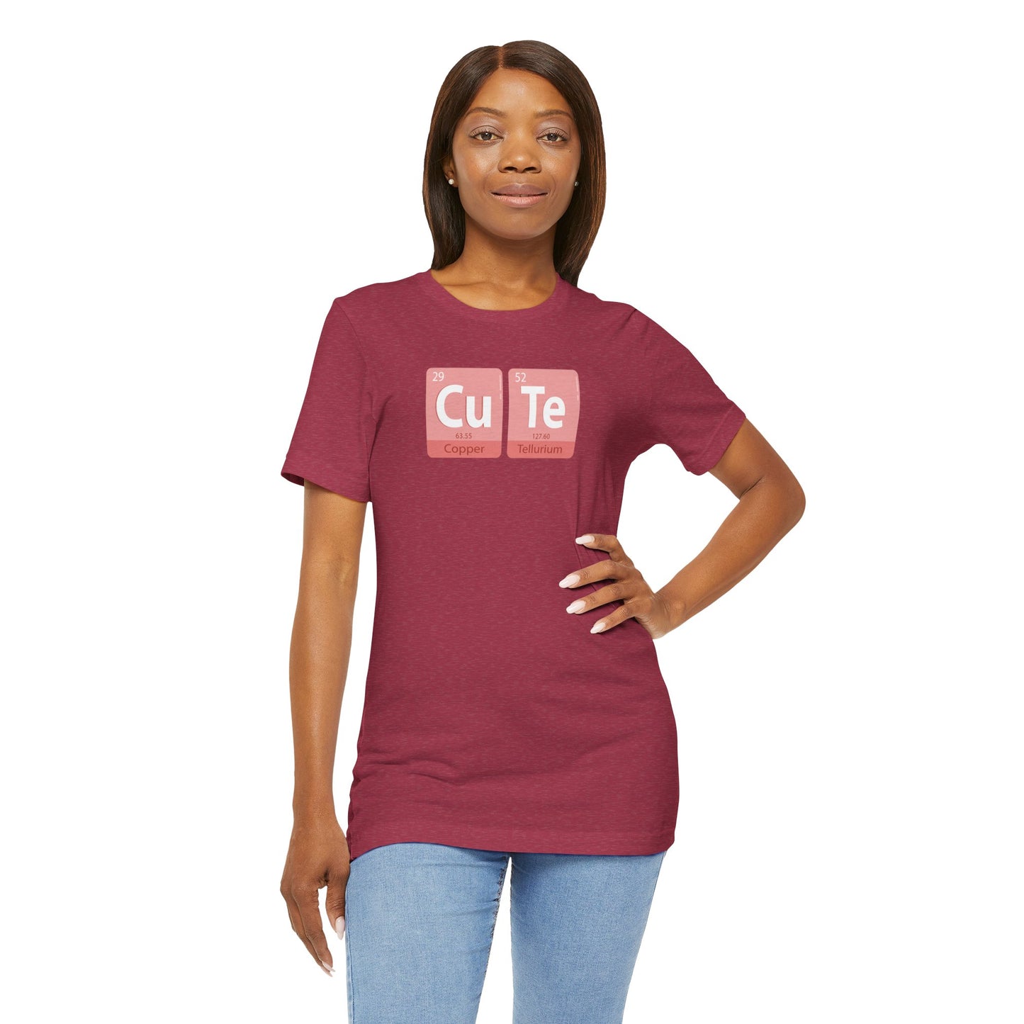 Cute Periodic Table Jersey Short Sleeve Tee