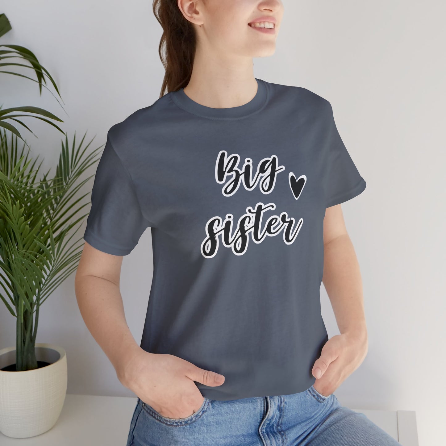 Big Sister Jersey Short Sleeve Tee