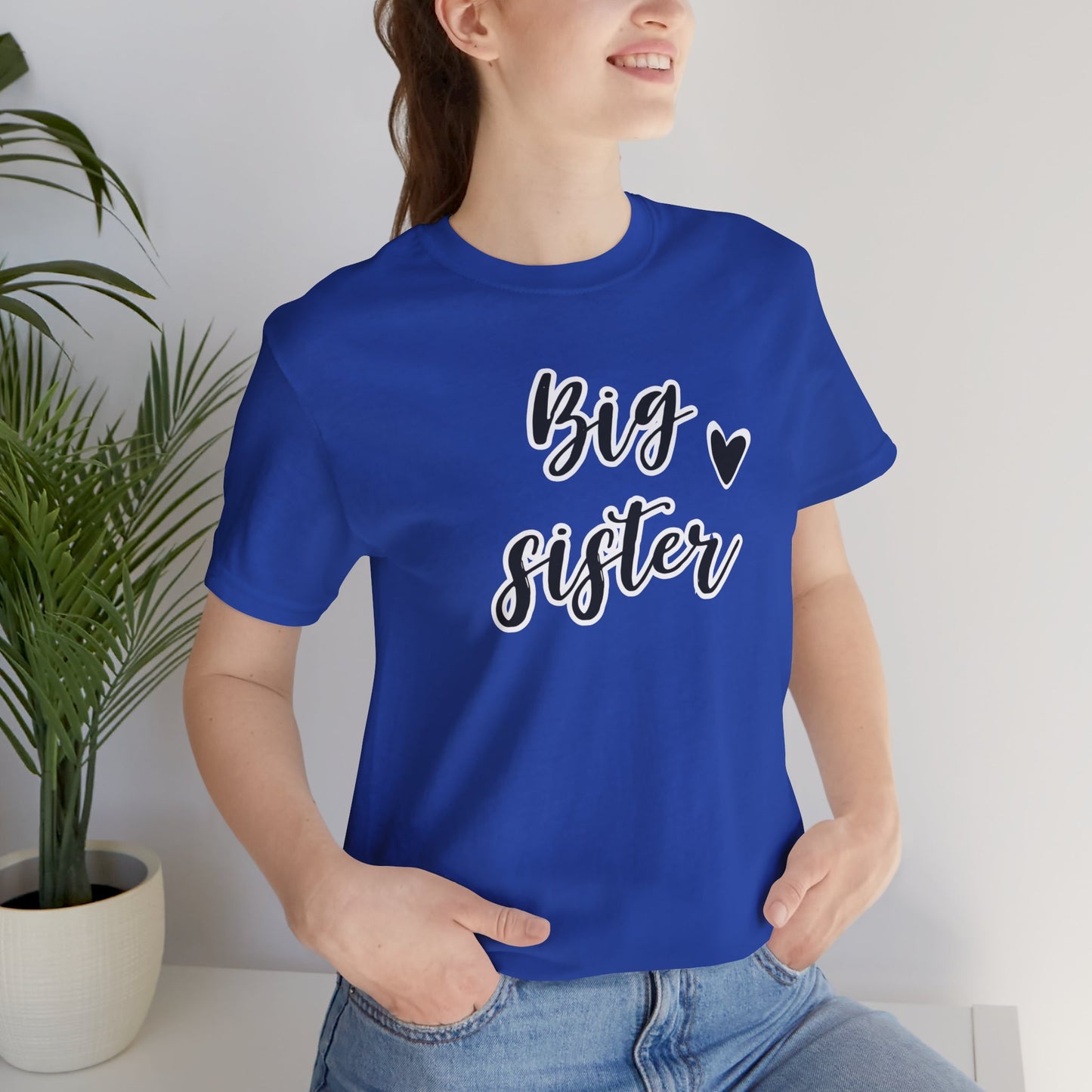 Big Sister Jersey Short Sleeve Tee