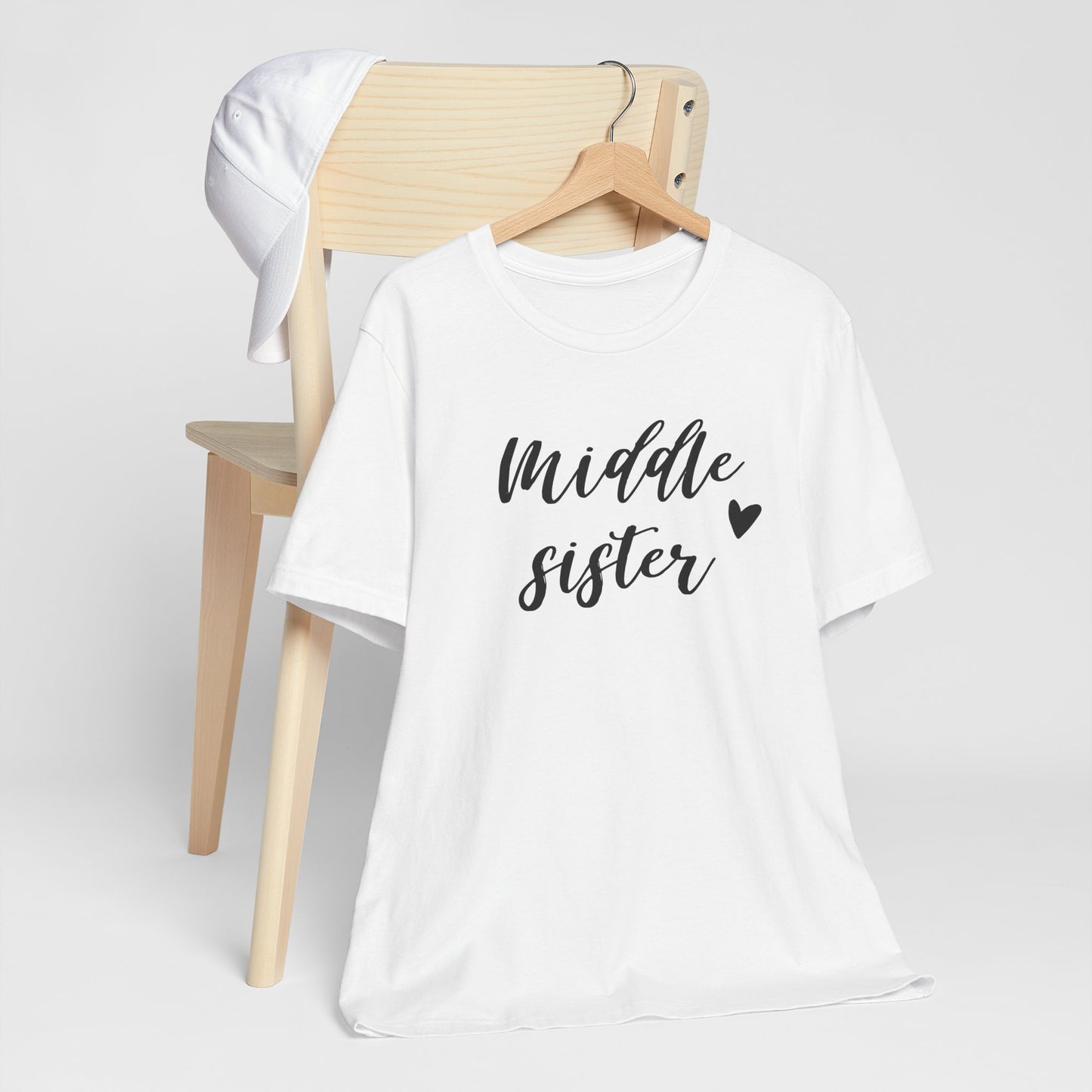 Middle Sister Jersey Short Sleeve Tee