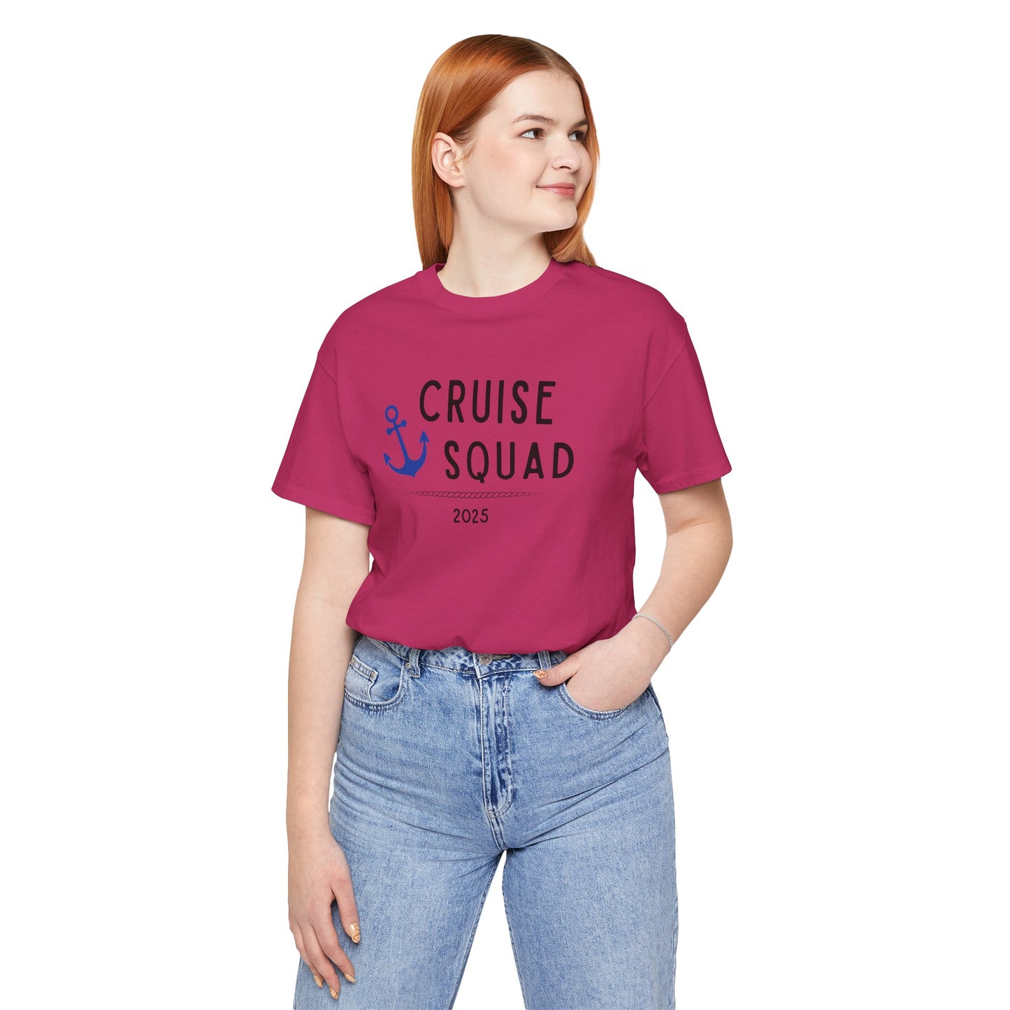 Blue Cruise Squad 2025 Unisex Jersey Short Sleeve Tee