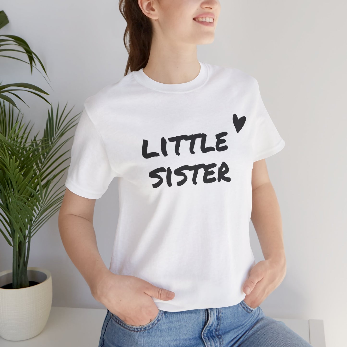 Little Sister Jersey Short Sleeve Tee