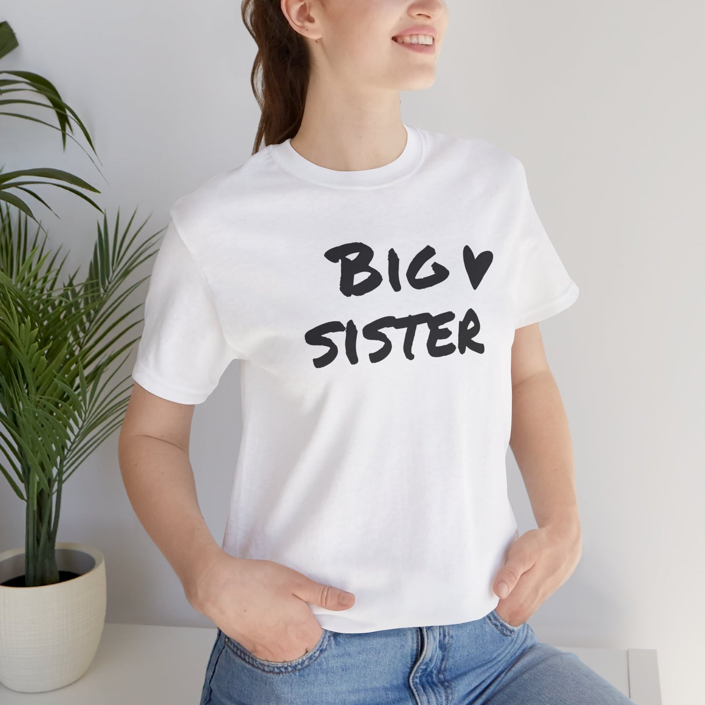 Big Sister Jersey Short Sleeve Tee